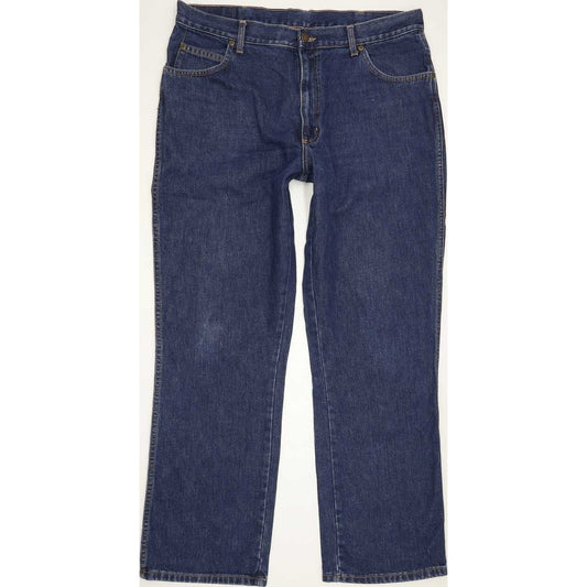 Wrangler Men Blue Straight Regular Jeans W38 L31