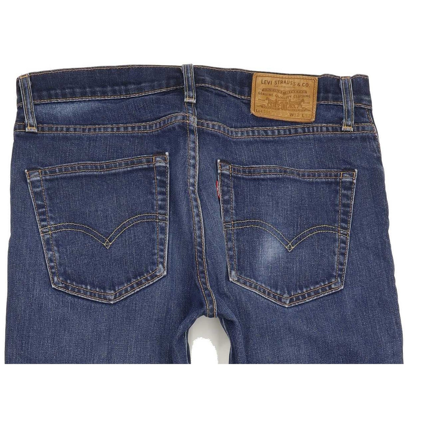 Levi's 511 Men Blue Straight Slim Stretch Jeans W32 L31