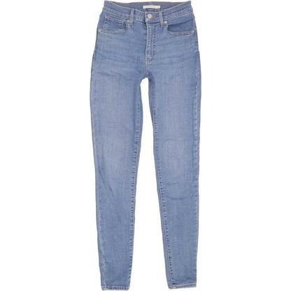Levi's Mile High Rise Women Blue Skinny Stretch Jeans W27 L32