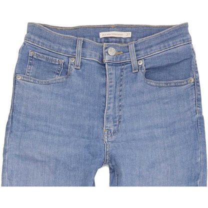 Levi's Mile High Rise Women Blue Skinny Stretch Jeans W27 L32