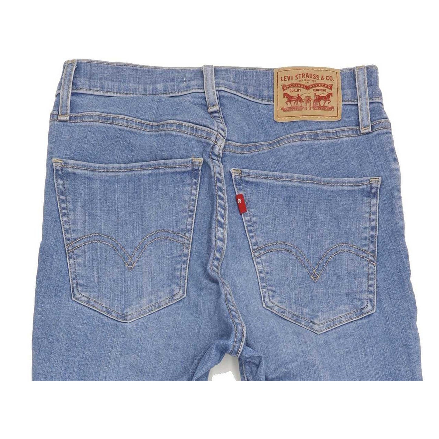 Levi's Mile High Rise Women Blue Skinny Stretch Jeans W27 L32