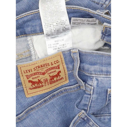 Levi's Mile High Rise Women Blue Skinny Stretch Jeans W27 L32