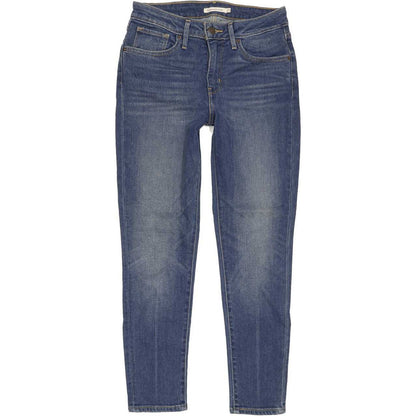 Levi's 721 High Rise Women Blue Skinny Stretch Jeans W27 L26