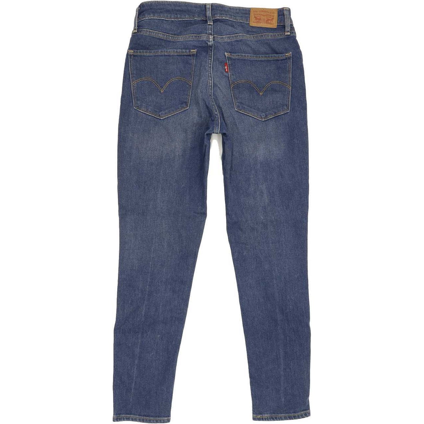 Levi's 721 High Rise Women Blue Skinny Stretch Jeans W27 L26