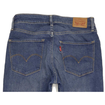 Levi's 721 High Rise Women Blue Skinny Stretch Jeans W27 L26