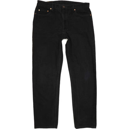 Levi's 615 Men Black Straight Regular Jeans W37 L31
