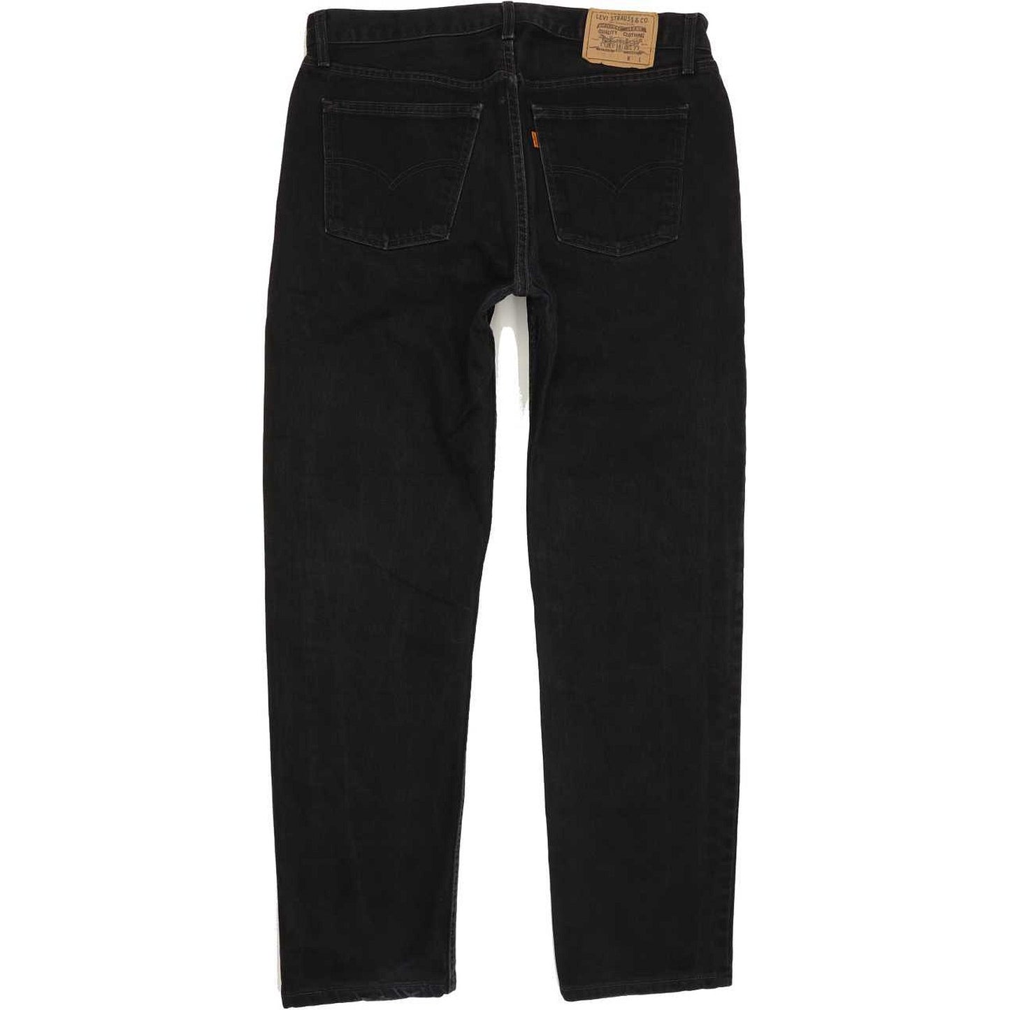 Levi's 615 Men Black Straight Regular Jeans W37 L31
