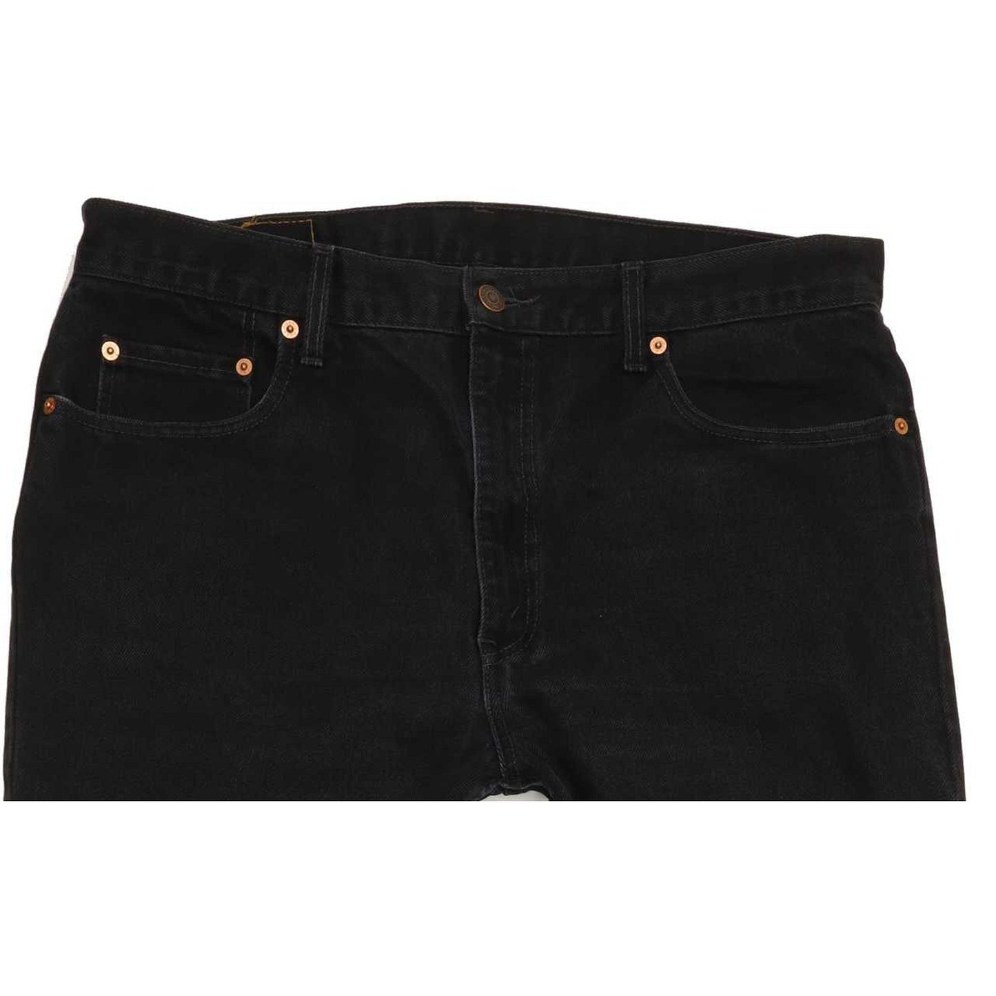 Levi's 615 Men Black Straight Regular Jeans W37 L31