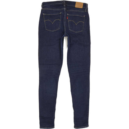 Levi's 710 Super Women Blue Skinny Slim Stretch Jeans W30 L30