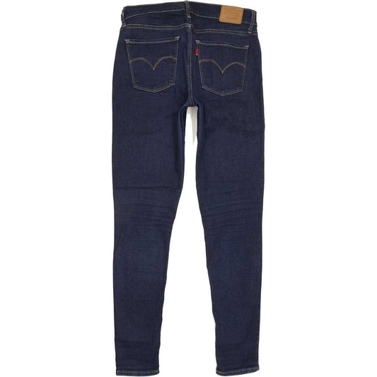 Levi's 710 Super Women Blue Skinny Slim Stretch Jeans W30 L30