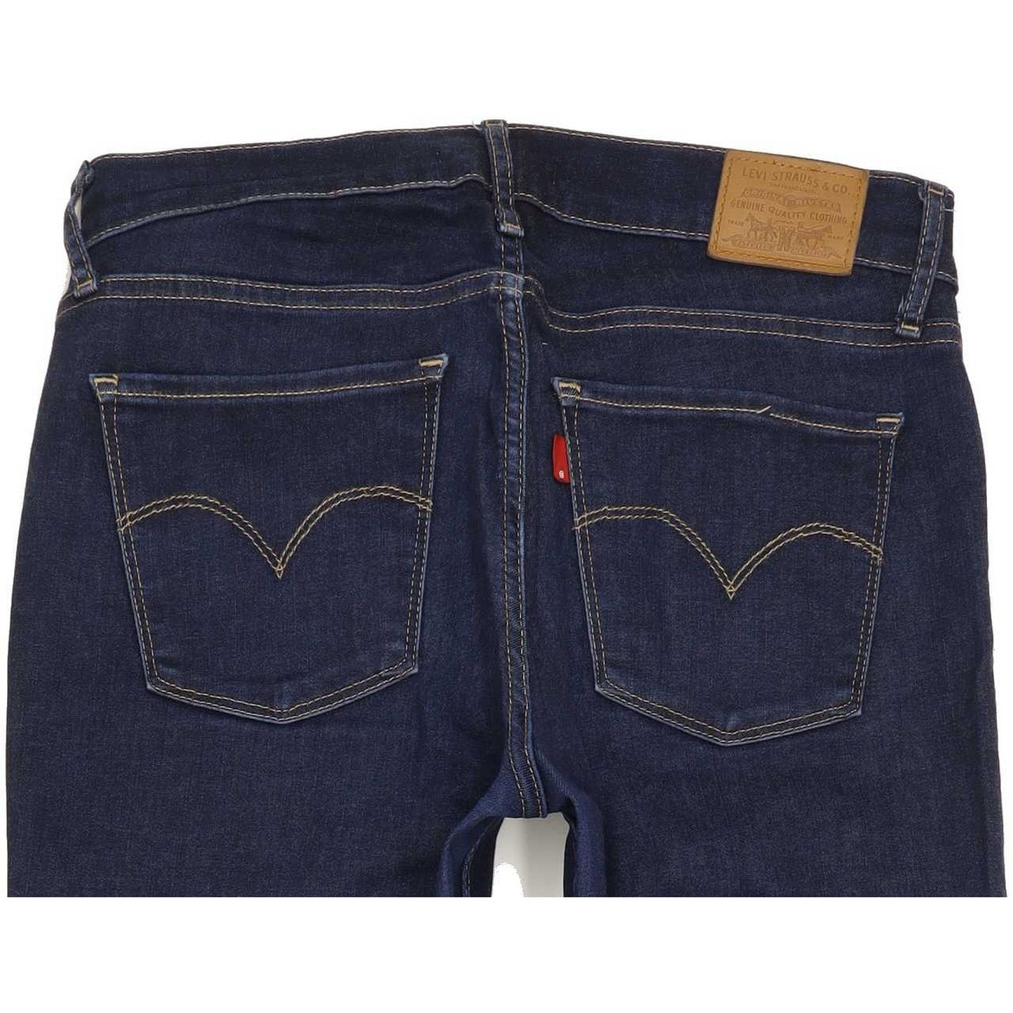 Levi's 710 Super Women Blue Skinny Slim Stretch Jeans W30 L30