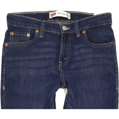Levi's 512 Kids Blue Tapered Slim Stretch Jeans W27 L29