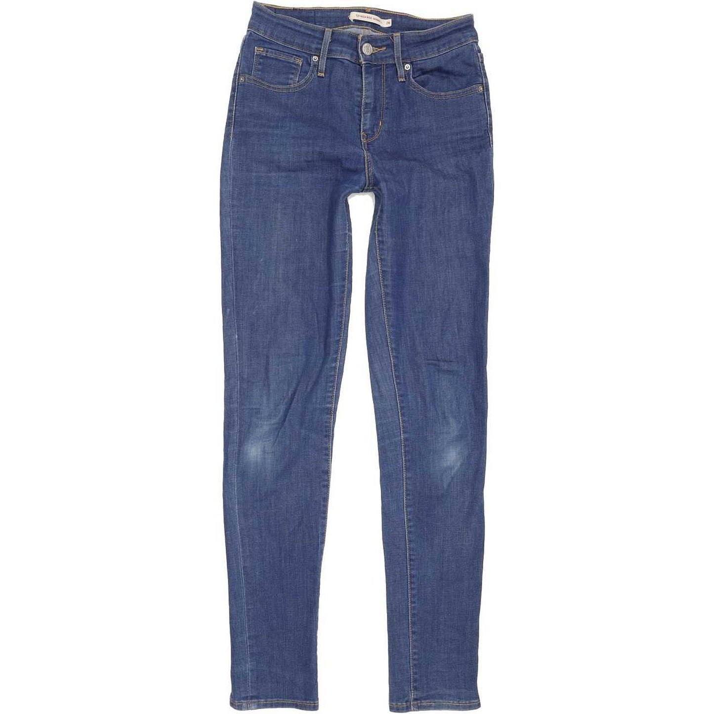 Levi's 721 High Rise Women Blue Skinny Stretch Jeans W26 L31