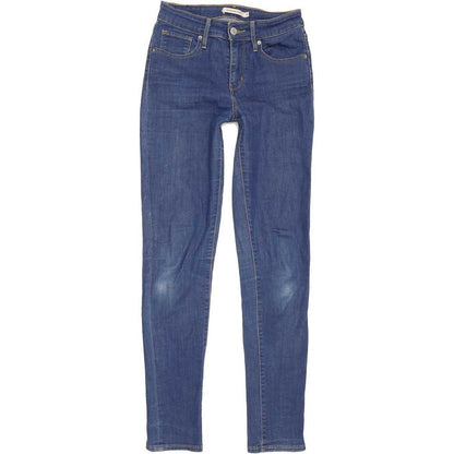 Levi's 721 High Rise Women Blue Skinny Stretch Jeans W26 L31