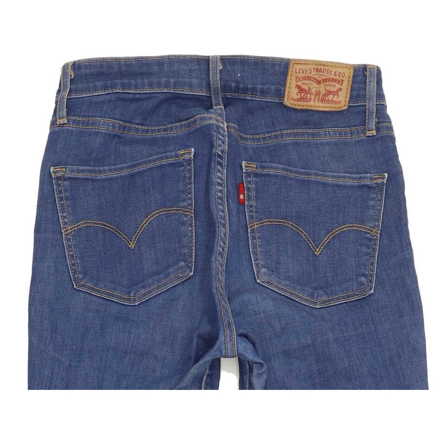 Levi's 721 High Rise Women Blue Skinny Stretch Jeans W26 L31