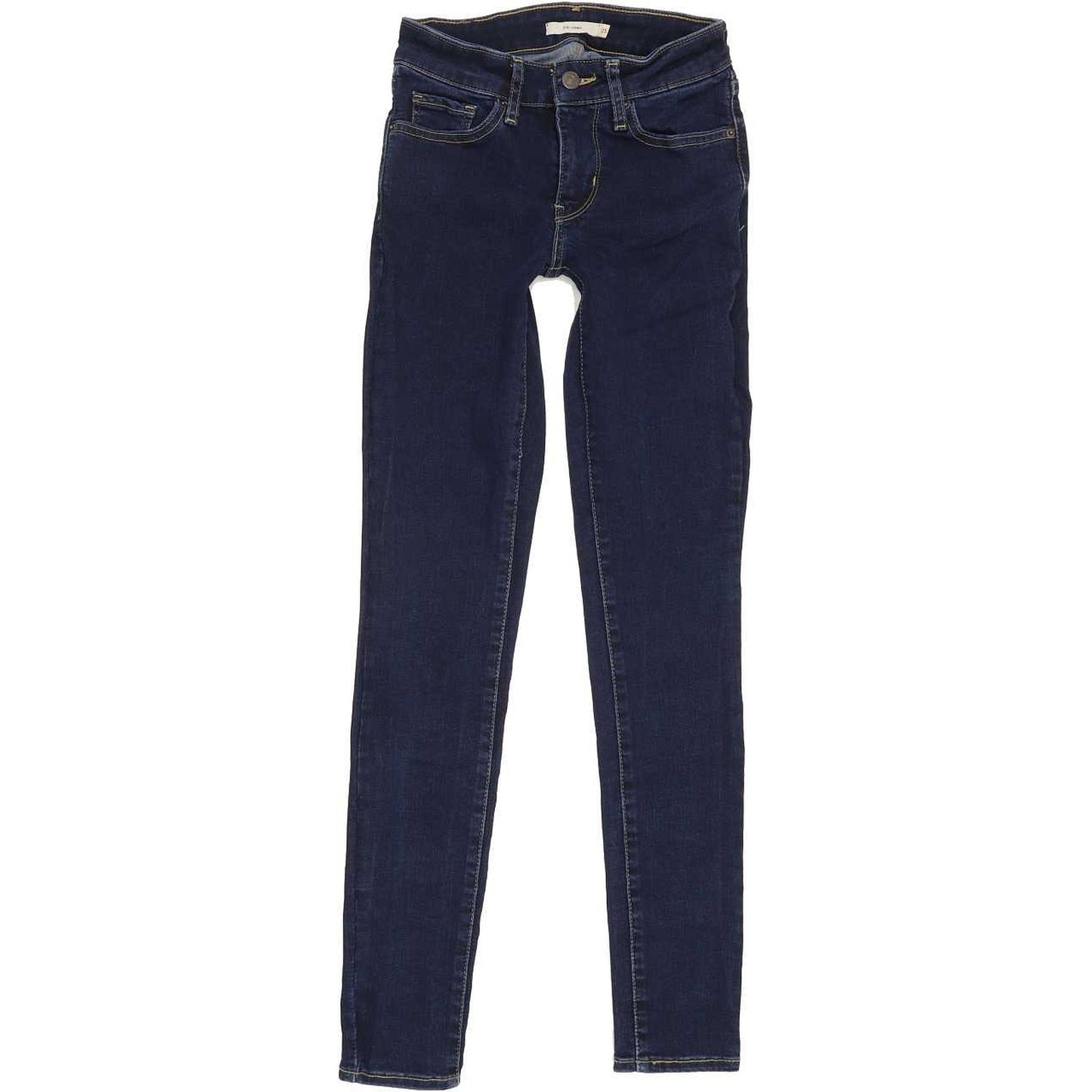 Levi's 711 Women Blue Skinny Slim Stretch Jeans W25 L30