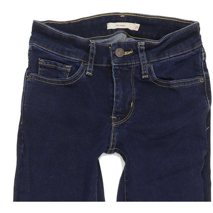 Levi's 711 Women Blue Skinny Slim Stretch Jeans W25 L30