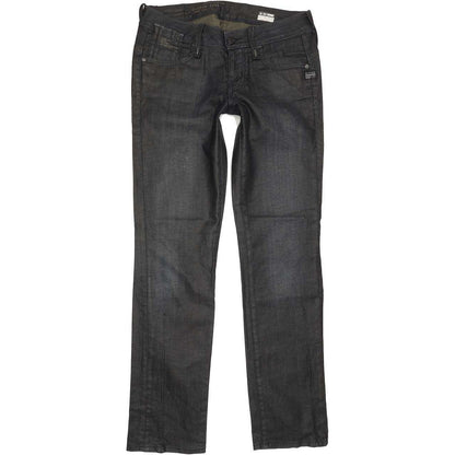 G-Star Elect Women Navy Straight Slim Stretch Jeans W29 L31