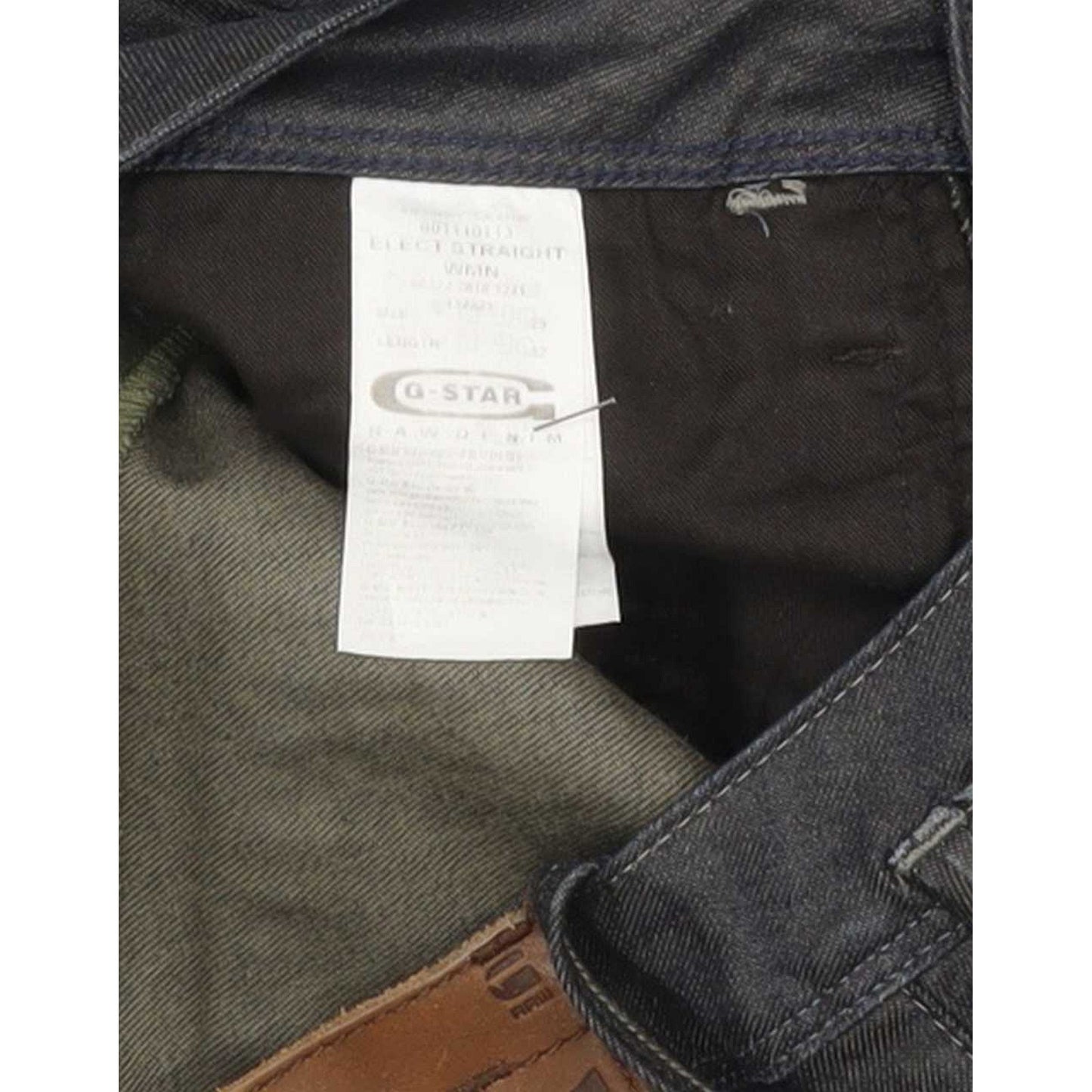 G-Star Elect Women Navy Straight Slim Stretch Jeans W29 L31