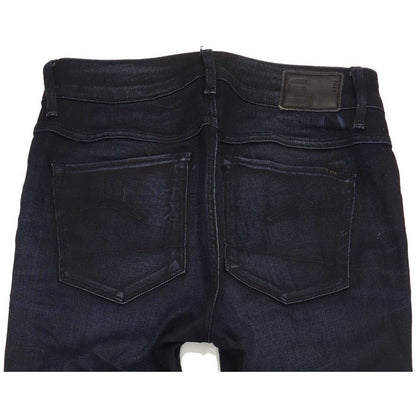 G-Star 3301 Contour Women Navy Skinny Slim Stretch Jeans W28 L32