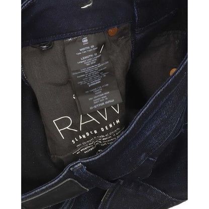 G-Star 3301 Contour Women Navy Skinny Slim Stretch Jeans W28 L32