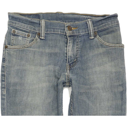 Levi's 510 Men Blue Skinny Slim Stretch Jeans W28 L30