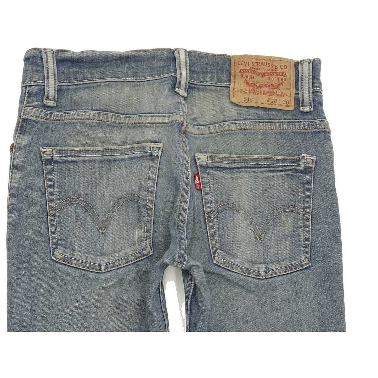 Levi's 510 Men Blue Skinny Slim Stretch Jeans W28 L30
