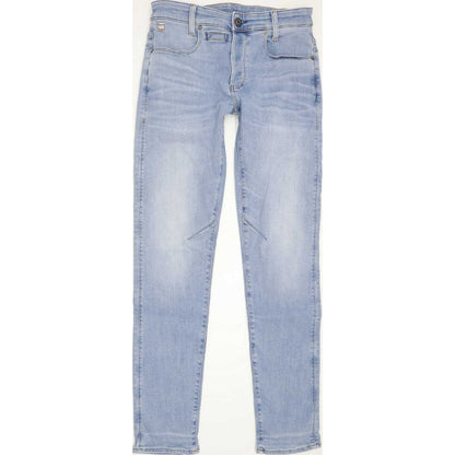 G-Star D-staq 5pkt Men Blue Straight Slim Stretch Jeans W30 L33