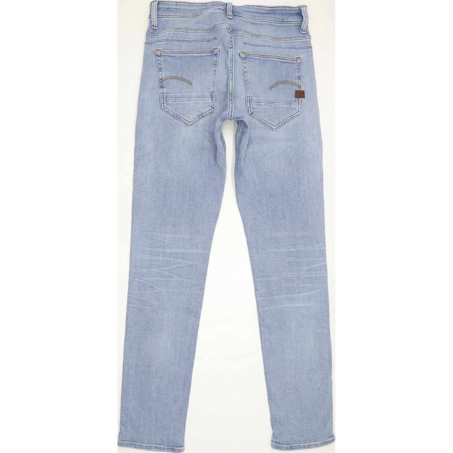 G-Star D-staq 5pkt Men Blue Straight Slim Stretch Jeans W30 L33