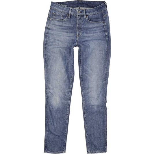 G-Star 3301 High Rise Men Blue Skinny Jeans W26 L28