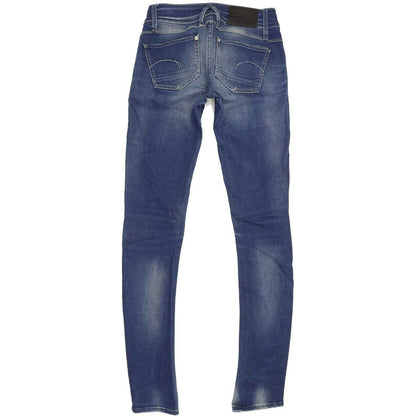 G-Star Lynn Women Blue Skinny Slim Stretch Jeans W26 L33