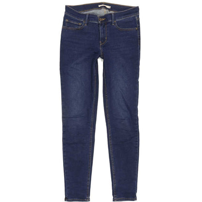 Levi's 710 Super Women Blue Skinny Slim Stretch Jeans W30 L30