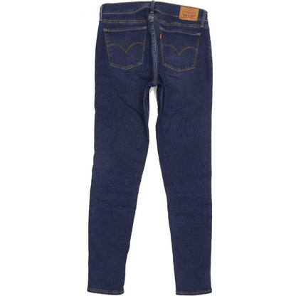 Levi's 710 Super Women Blue Skinny Slim Stretch Jeans W30 L30