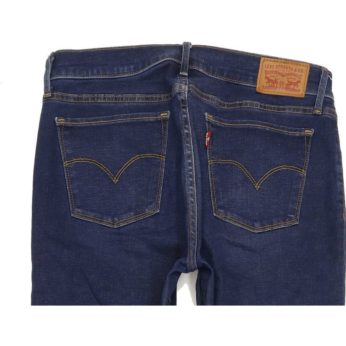 Levi's 710 Super Women Blue Skinny Slim Stretch Jeans W30 L30