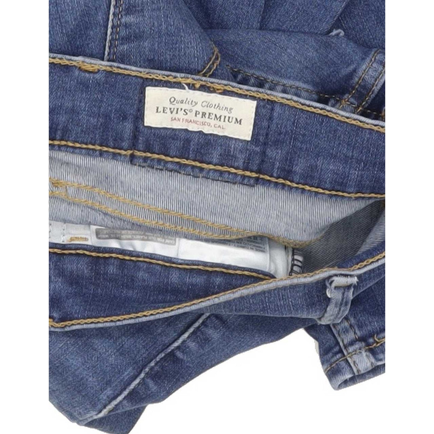 Levi's 710 Super Women Blue Skinny Slim Stretch Jeans W28 L29