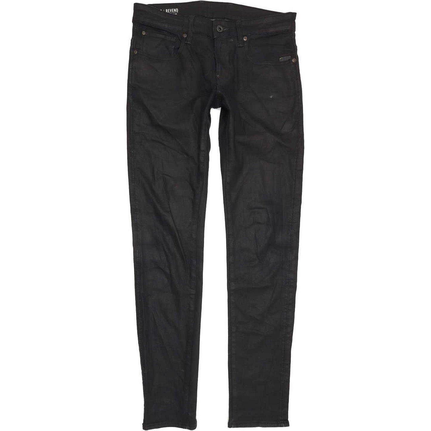 G-Star Revend Super Men Navy Straight Slim Stretch Jeans W30 L32