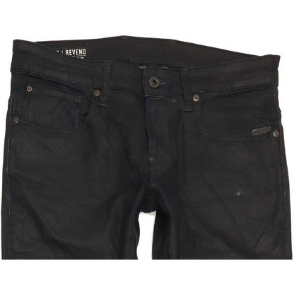 G-Star Revend Super Men Navy Straight Slim Stretch Jeans W30 L32
