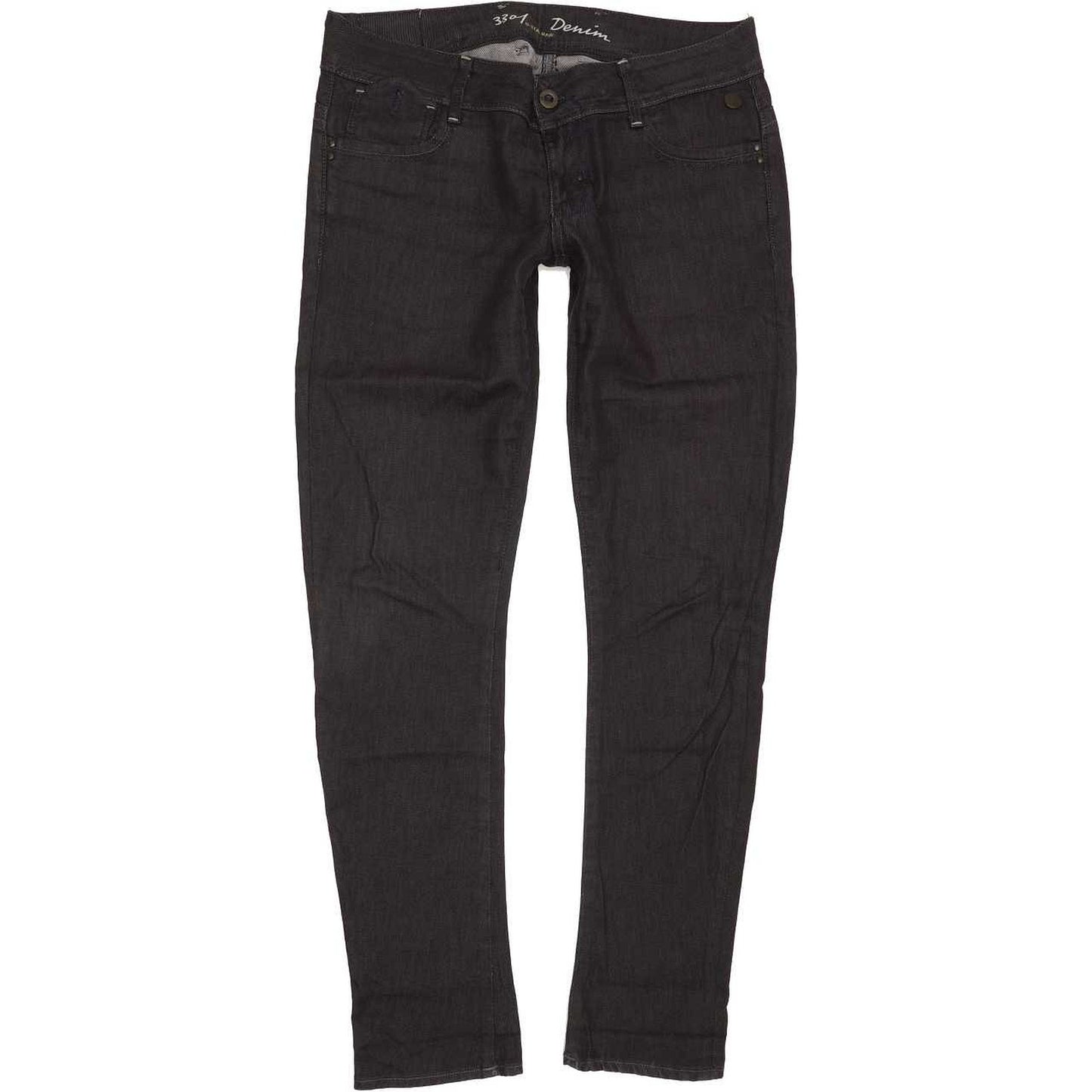 G-Star Royce Women Navy Skinny Slim Stretch Jeans W30 L30