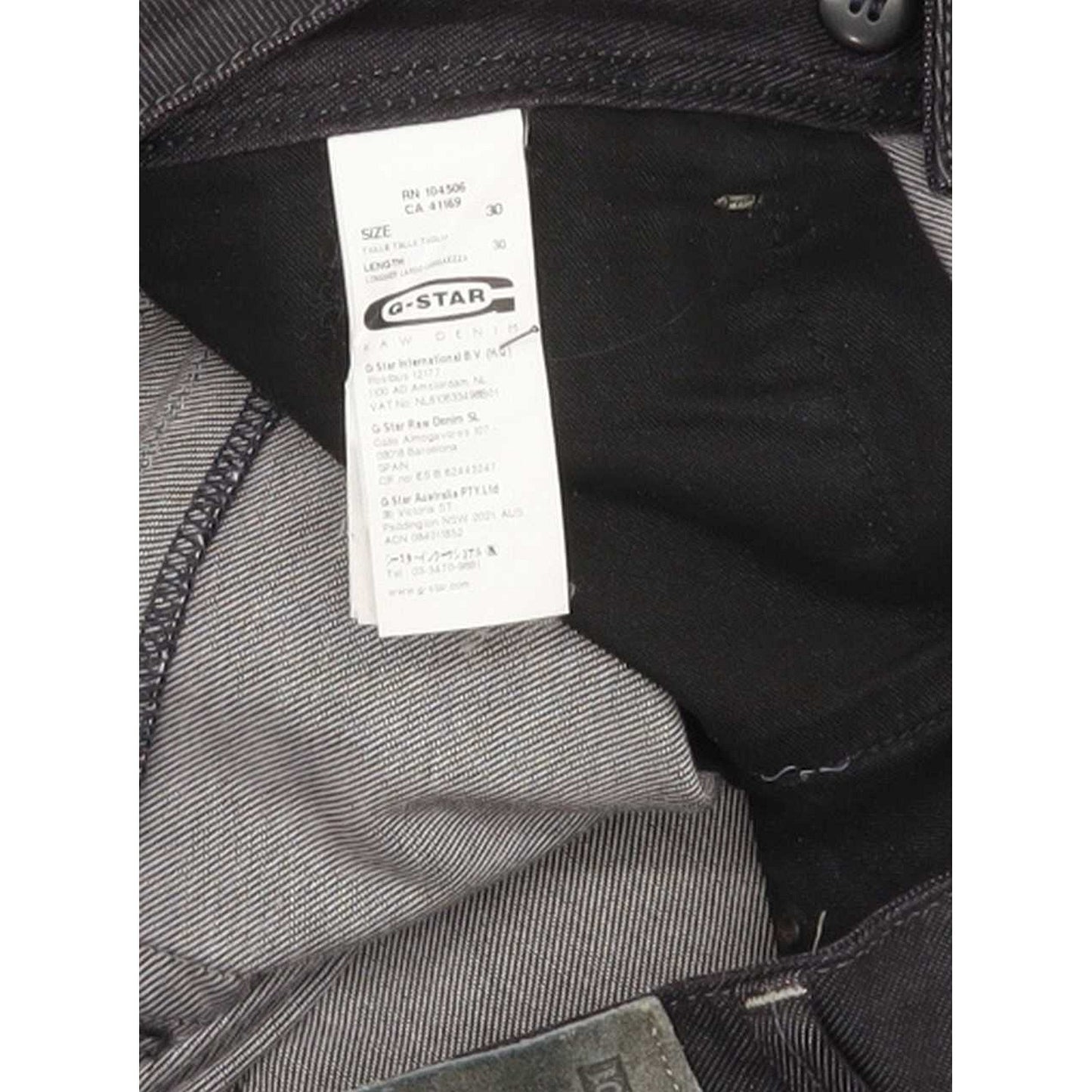 G-Star Royce Women Navy Skinny Slim Stretch Jeans W30 L30
