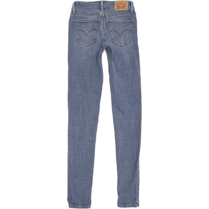 Levi's 711 Women Blue Skinny Slim Stretch Jeans W25 L32