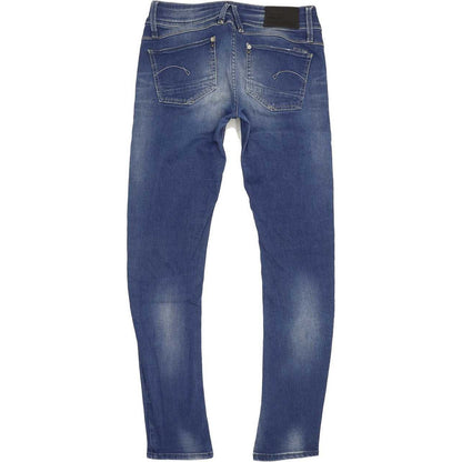 G-Star Lynn Women Blue Skinny Slim Stretch Jeans W29 L31