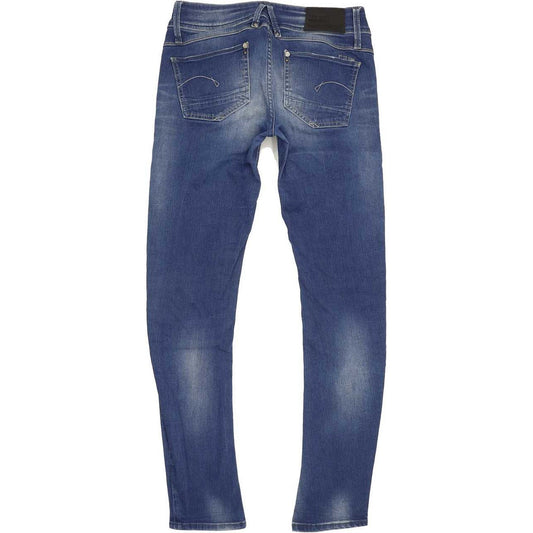 G-Star Lynn Women Blue Skinny Slim Stretch Jeans W29 L31