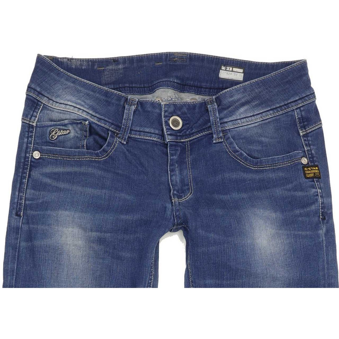 G-Star Lynn Women Blue Skinny Slim Stretch Jeans W29 L31