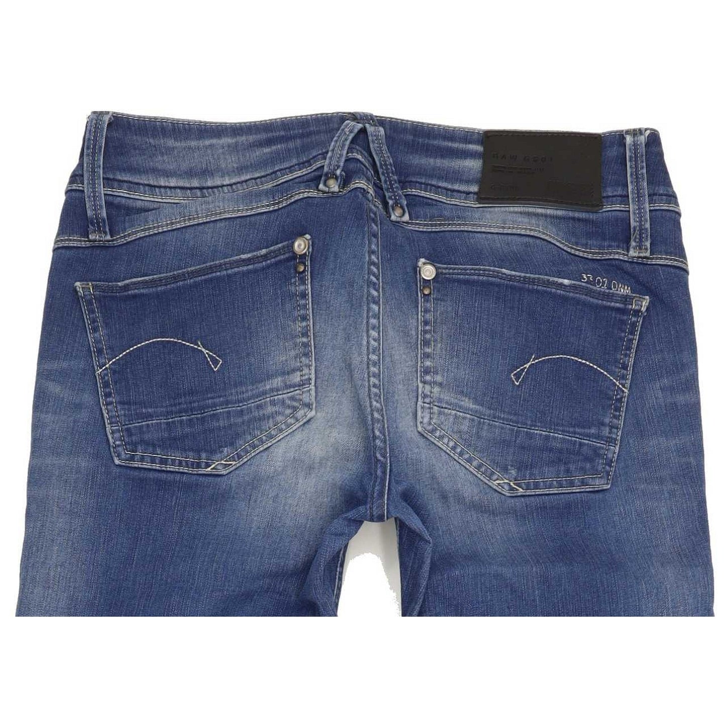G-Star Lynn Women Blue Skinny Slim Stretch Jeans W29 L31