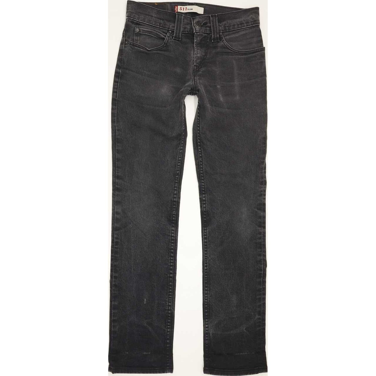 Levi's 511 Men Charcoal Straight Slim Stretch Jeans W29 L32