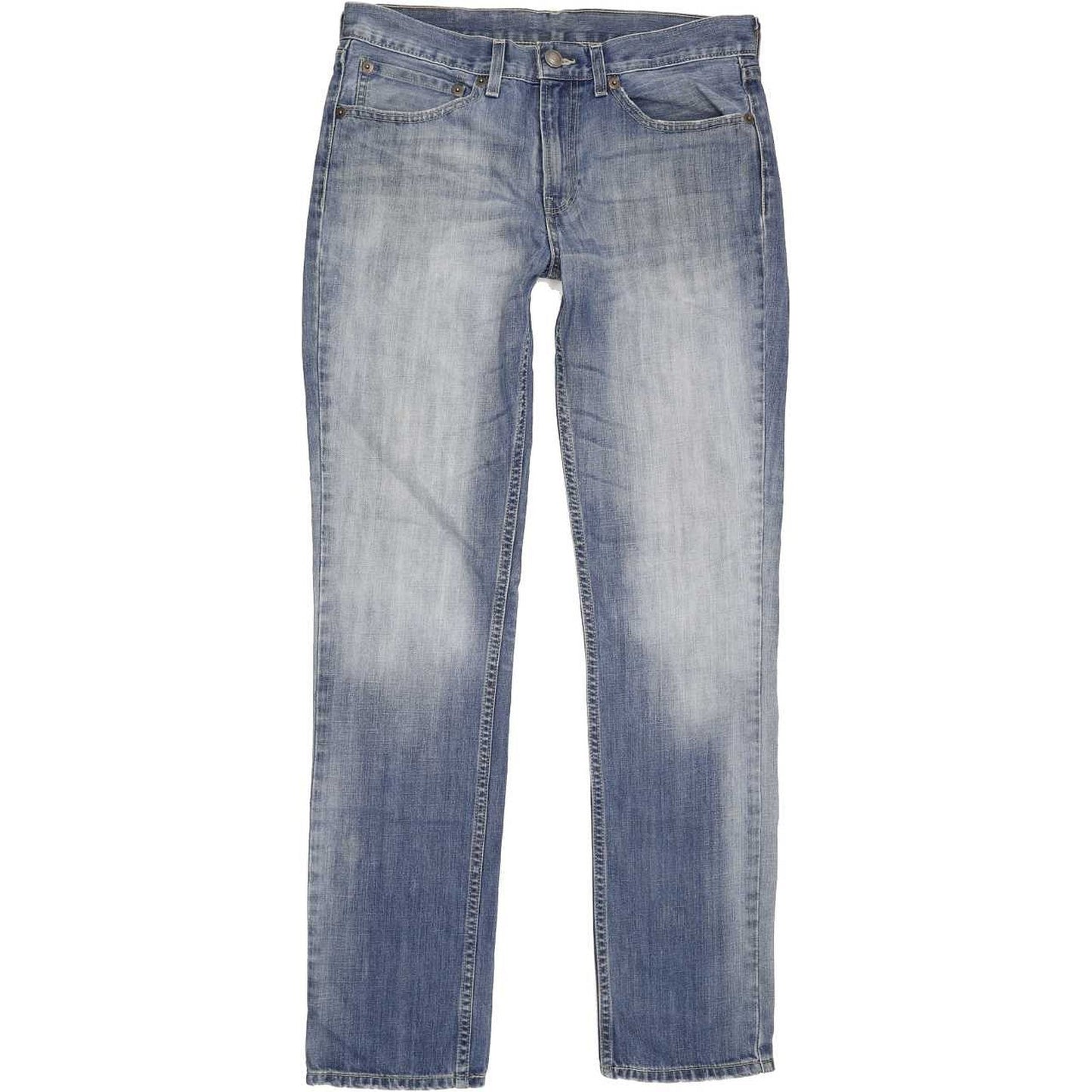 Levi's Men Blue Straight Regular Jeans W34 L34