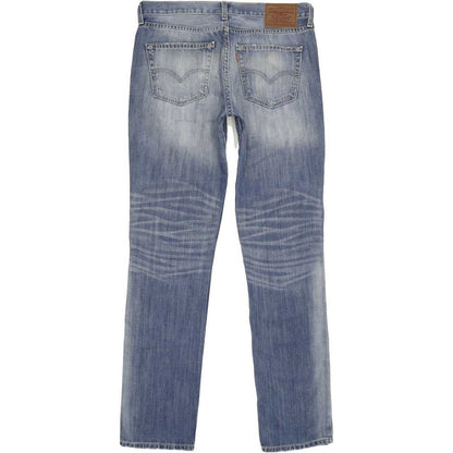 Levi's Men Blue Straight Regular Jeans W34 L34