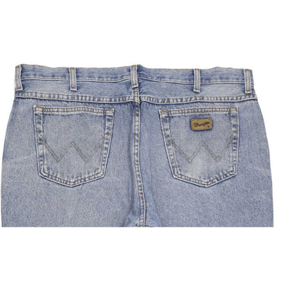 Wrangler Texas Men Blue Straight Regular Jeans W40 L32