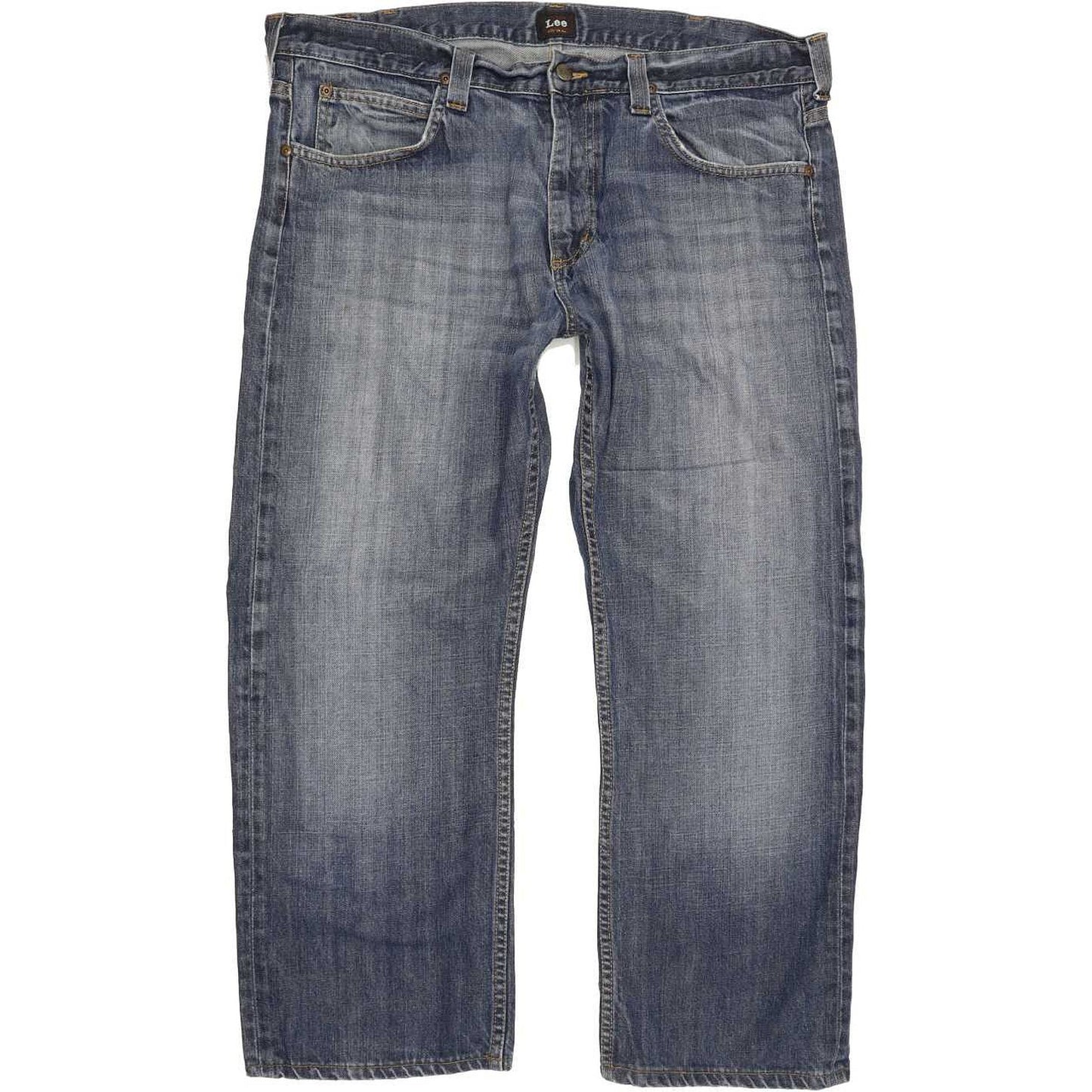 Lee Kent Men Blue Straight Regular Jeans W39 L27