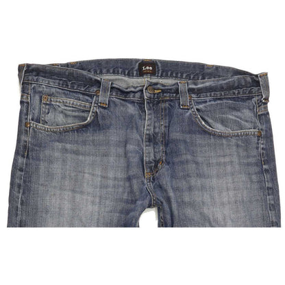 Lee Kent Men Blue Straight Regular Jeans W39 L27